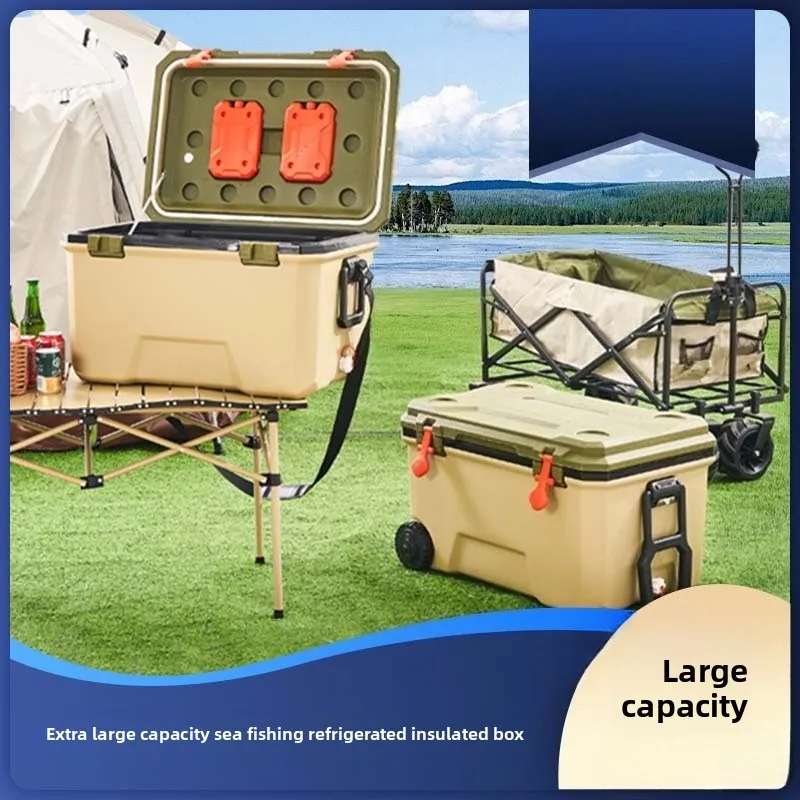 Outdoor Camping Insulated Box Large Capacity Portable Insulated Box Outdoor Camping Night Market Stall Refrigerated Box
Outdoor Camping Insulated Box Large Capacity Portable Insulated Box Outdoor Camping Night Market Stall Refrigerated Box
