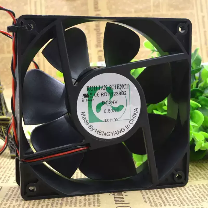 New RDH1238B2 DC24V 0.60A 12CM 12038 Cooling Fan
New RDH1238B2 DC24V 0.60A 12CM 12038 Cooling Fan