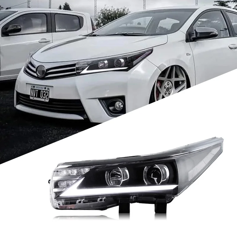 Подходит для 14-16 для Toyota Corolla, модернизированная сборка фар, светодиодные дневные ходовые огни, бифокальная линза, ксеноновая лампа
Подходит для 14-16 для Toyota Corolla, модернизированная сборка фар, светодиодные дневные ходовые огни, бифокальная линза, ксеноновая лампа