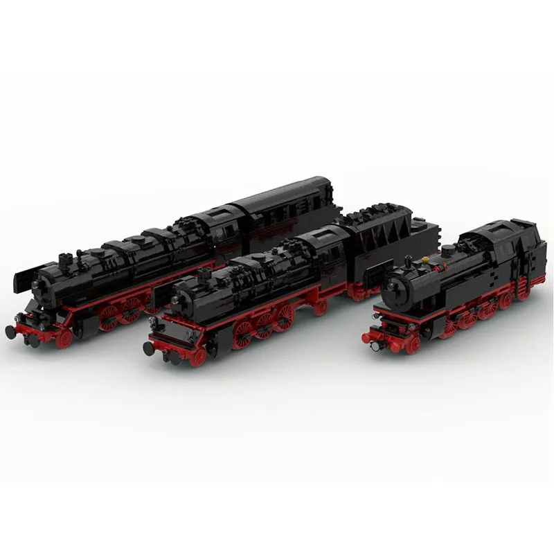 MOC City Railway Building, немецкий паровоз, Moc-Pack, модель в сборе, строительные блоки, игрушка, детский праздничный подарок
MOC City Railway Building, немецкий паровоз, Moc-Pack, модель в сборе, строительные блоки, игрушка, детский праздничный подарок
