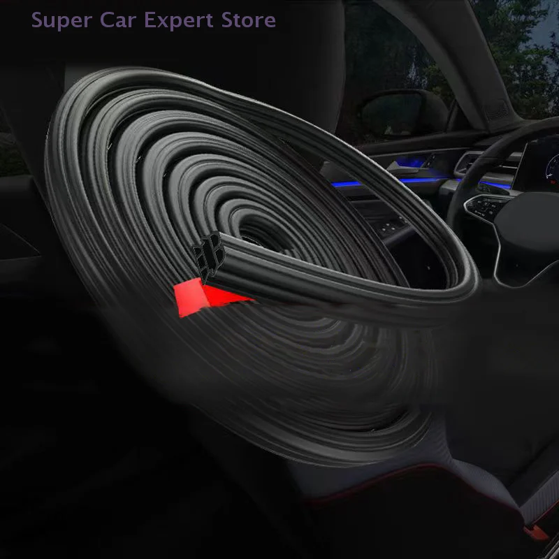 5meters/Set Universal Car Seal Strips Three Layer Thickened Sound Insulation Weather Strips Soundproof Car Accessory
5meters/Set Universal Car Seal Strips Three Layer Thickened Sound Insulation Weather Strips Soundproof Car Accessory