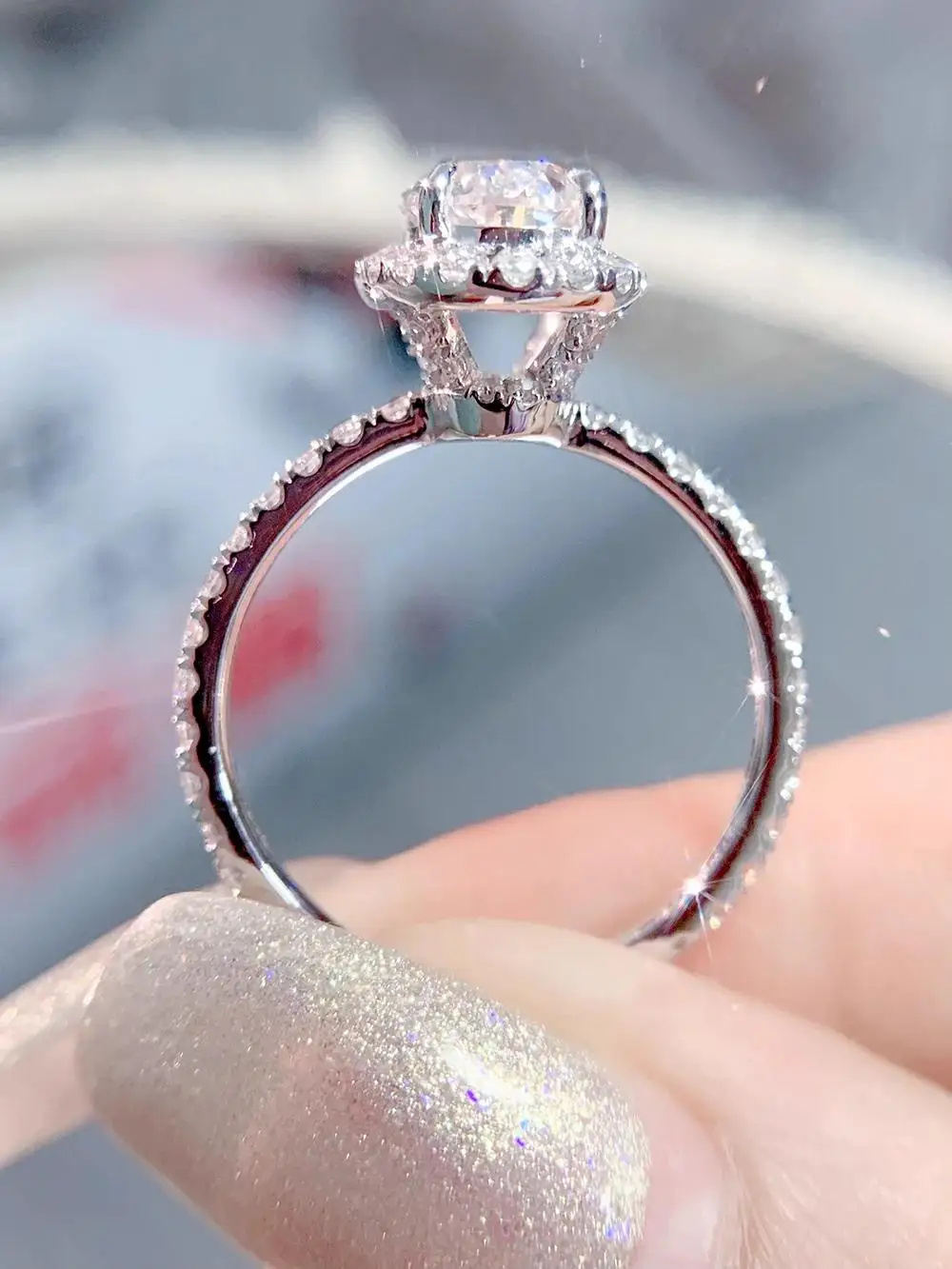 Oval IGI Lab Growing Diamond Ring D Color 1 2 3 4 5Ct Solid 14K White Gold Ring Diamond wedding ring Engagement Ring party gift
Oval IGI Lab Growing Diamond Ring D Color 1 2 3 4 5Ct Solid 14K White Gold Ring Diamond wedding ring Engagement Ring party gift