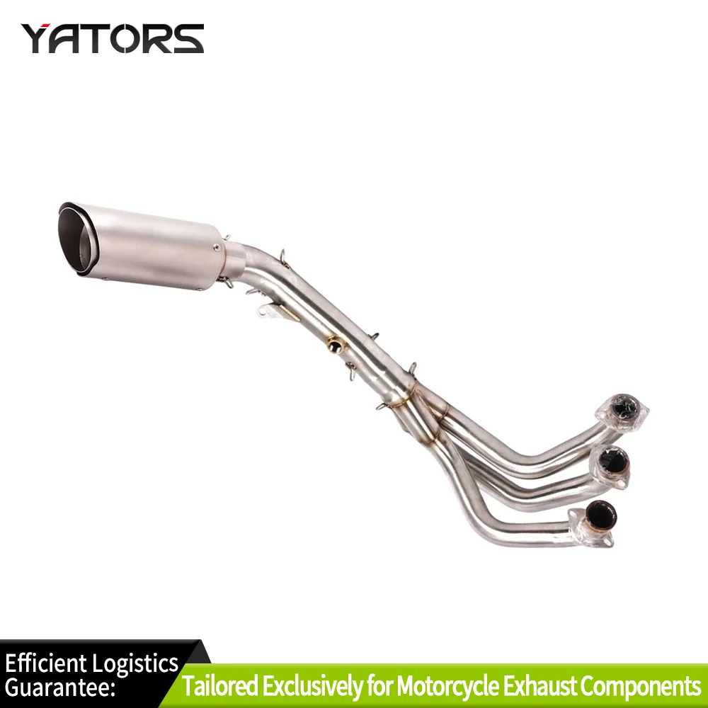 Exhaust Systems Full Exhaust System Header Link Pipe Muffler Tips For Yamaha MT-09 2014-23 FZ09 Exhausts Pipes
Exhaust Systems Full Exhaust System Header Link Pipe Muffler Tips For Yamaha MT-09 2014-23 FZ09 Exhausts Pipes