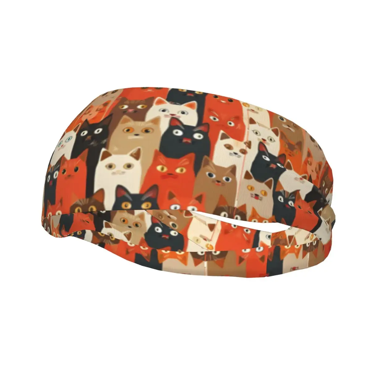 Sports Headband Adorable Cats Fitness Sweatband Absorbent Cycling Jog Hair Bandage
Sports Headband Adorable Cats Fitness Sweatband Absorbent Cycling Jog Hair Bandage