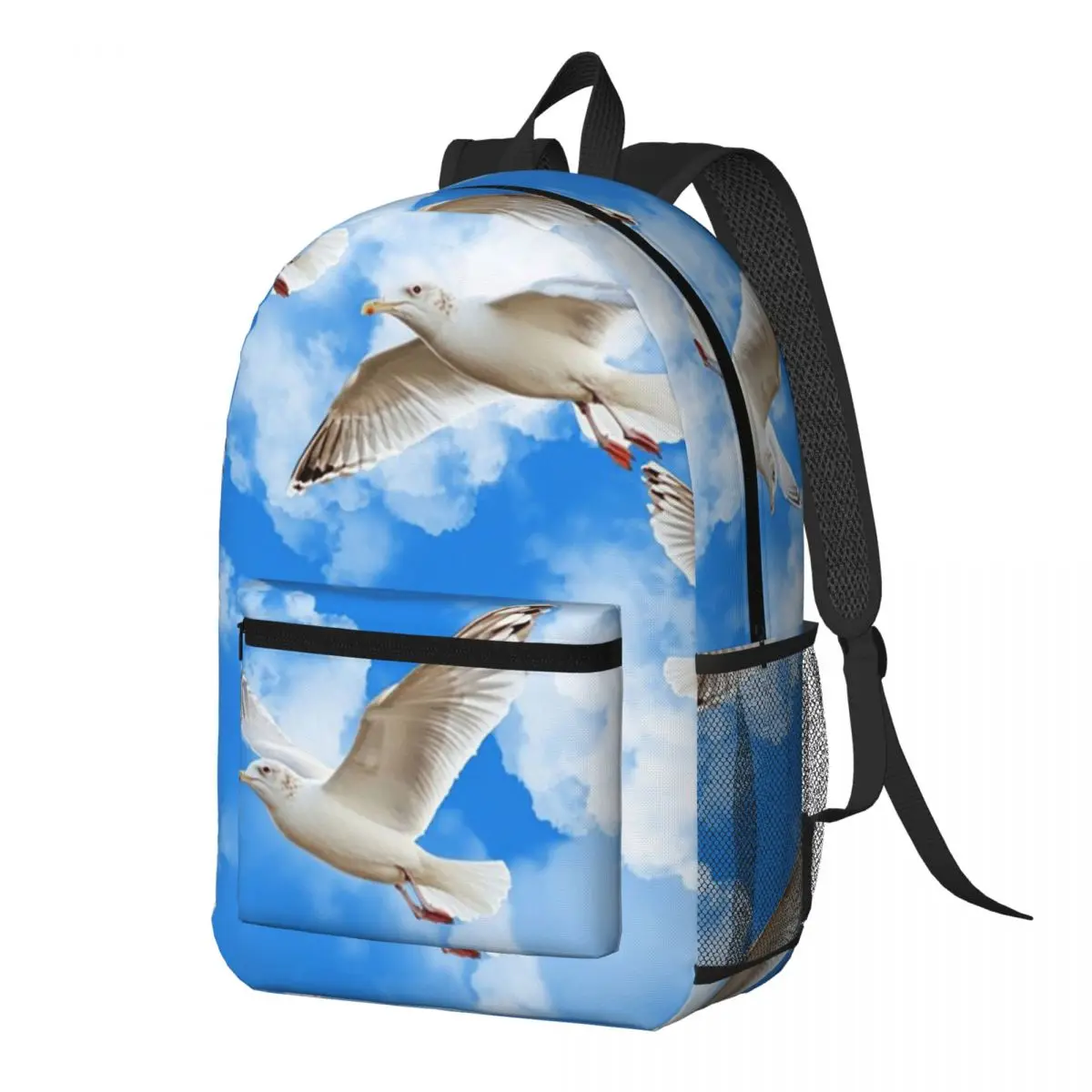 Blue Sky Clouds And Seagulls Print Backpack Daypack Large Capacity Children BookBag School Bag Shoulder Bags for Men Women
Blue Sky Clouds And Seagulls Print Backpack Daypack Large Capacity Children BookBag School Bag Shoulder Bags for Men Women