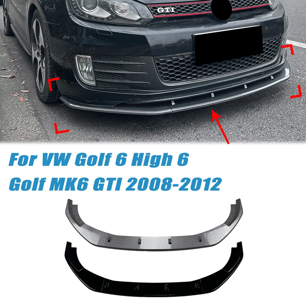 Передний бампер автомобиля, передний нижний спойлер для Volkswagen Golf 6 High 6 Golf MK6 GTI 2008-2012, комплект украшения из АБС-пластика для автоматической защиты кузова
Передний бампер автомобиля, передний нижний спойлер для Volkswagen Golf 6 High 6 Golf MK6 GTI 2008-2012, комплект украшения из АБС-пластика для автоматической защиты кузова