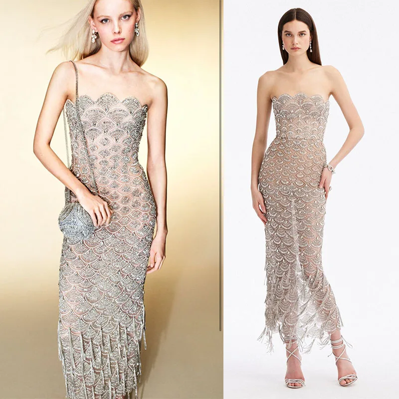 L469 New Arrival Strapless Crystal Beaded Fashion Mermaid فساتين السهرة vestidos de fiesta فساتين سهره evening dresses
L469 New Arrival Strapless Crystal Beaded Fashion Mermaid فساتين السهرة vestidos de fiesta فساتين سهره evening dresses