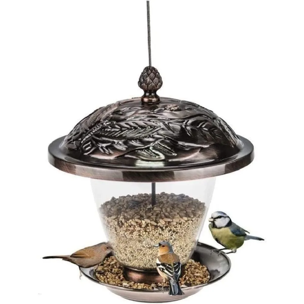 Clear Window Wild Bird Feeder, Outdoor Garden Backyard Decorative,utdoor Hanging for Garden YardEasy to Clean
Clear Window Wild Bird Feeder, Outdoor Garden Backyard Decorative,utdoor Hanging for Garden YardEasy to Clean