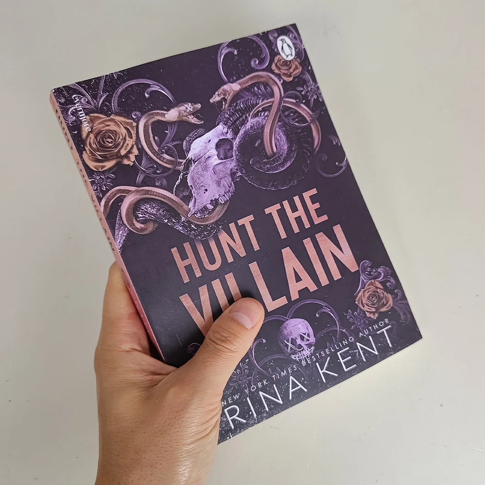 Hunt the Villain by Rina Kent - Kiss the Villain #2, M/M Mafia Romance Deluxe Edition Paperback
Hunt the Villain by Rina Kent - Kiss the Villain #2, M/M Mafia Romance Deluxe Edition Paperback