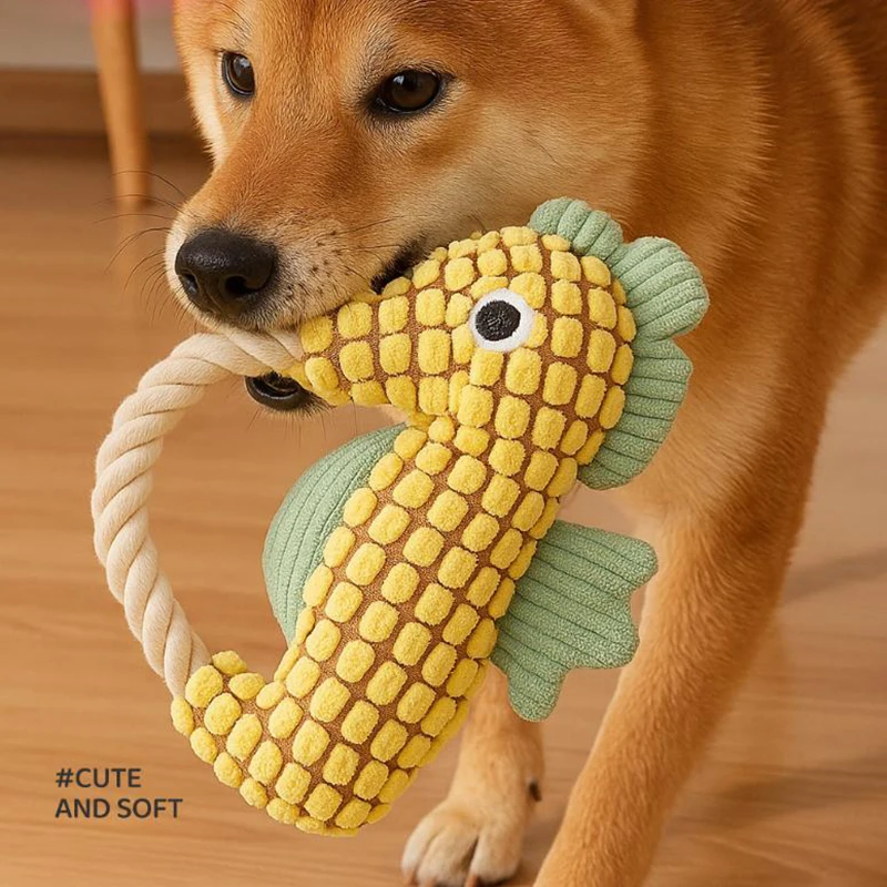 Cute Seahorse Plush Dog Toy Squeaky Interactive Pet Toy Bite Resistant Soft Puppy Chew Toys for Teeth Grinding Pet Supplies
Cute Seahorse Plush Dog Toy Squeaky Interactive Pet Toy Bite Resistant Soft Puppy Chew Toys for Teeth Grinding Pet Supplies