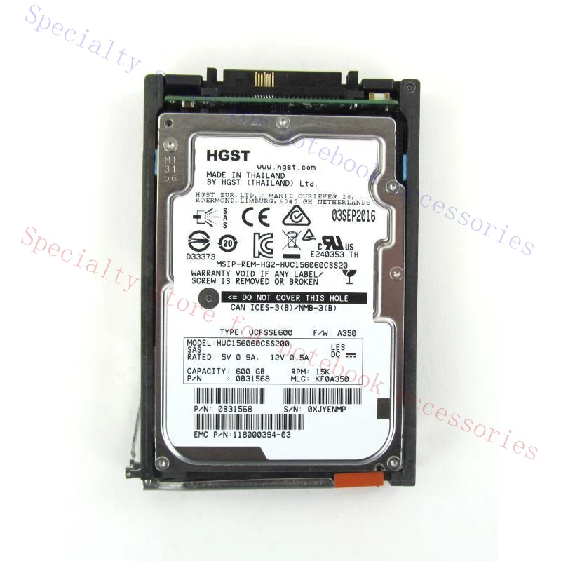 R+ For EMC V4-2S15-600 005050935 600G 15K SAS 2.5" original hard disk
R+ For EMC V4-2S15-600 005050935 600G 15K SAS 2.5" original hard disk