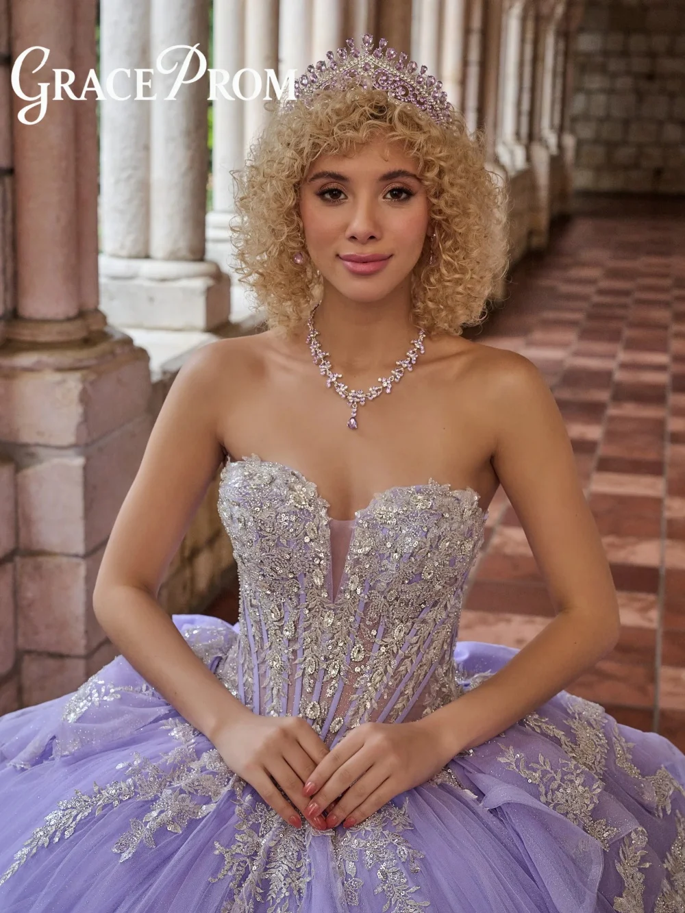Romantic Lavender Ball Gown Elegant Sweetheart Quinceanera Dress Premium Applique Birthday Dress Vestidos De 15 Años
Romantic Lavender Ball Gown Elegant Sweetheart Quinceanera Dress Premium Applique Birthday Dress Vestidos De 15 Años