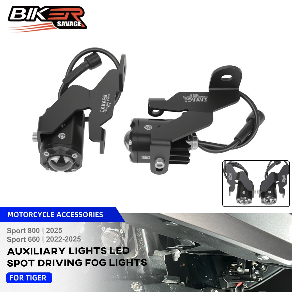 Sport800 2025 Модернизация мотоцикла Яркая лампа для Tiger Sport 660 2024 Светодиодные противотуманные фары Вспомогательные фары Передняя фара Прожектор
Sport800 2025 Модернизация мотоцикла Яркая лампа для Tiger Sport 660 2024 Светодиодные противотуманные фары Вспомогательные фары Передняя фара Прожектор