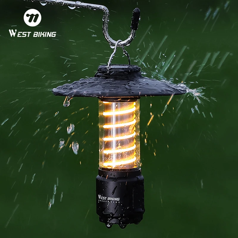 WEST BIKING Portable Camping Light Type-C Charging With Power Bank Hanging Tent Light Outdoor Warm Camp Light Hiking Work Lamp
WEST BIKING Portable Camping Light Type-C Charging With Power Bank Hanging Tent Light Outdoor Warm Camp Light Hiking Work Lamp