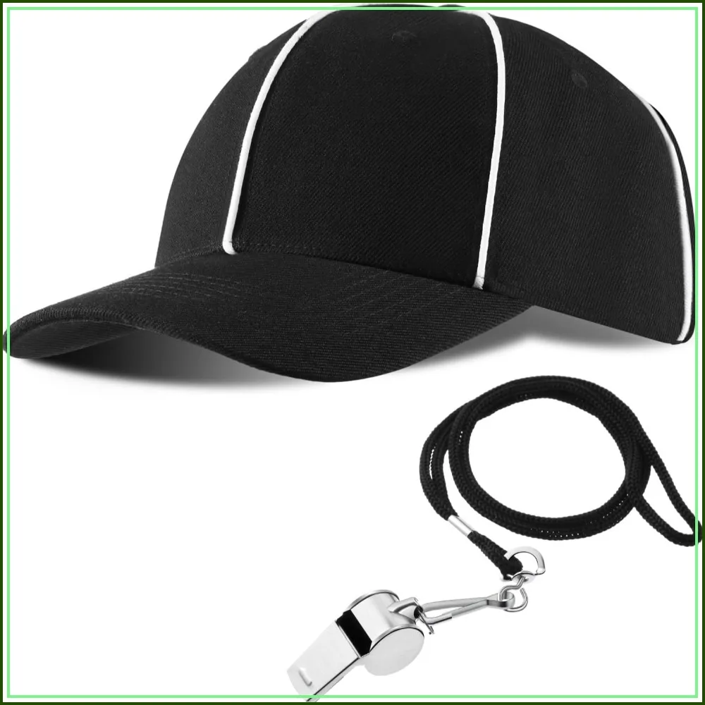 Referee Hat and Whistle with Penalty Flag, Football Referee Costume Accessories for Men Women
Referee Hat and Whistle with Penalty Flag, Football Referee Costume Accessories for Men Women
