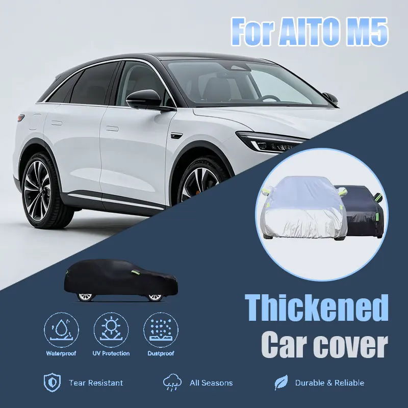 For AITO M5 Full Car Cover Reflective Strips Waterproof Snowproof Dustproof UV Protection Outdoor Auto Exterior Accessories
For AITO M5 Full Car Cover Reflective Strips Waterproof Snowproof Dustproof UV Protection Outdoor Auto Exterior Accessories
