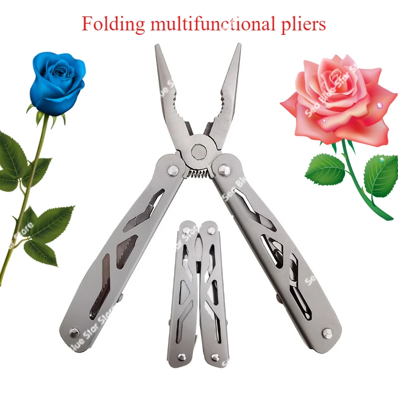 Multifunctional pliers folding small pliers, outdoor portable tools, travel car combination tools
Multifunctional pliers folding small pliers, outdoor portable tools, travel car combination tools