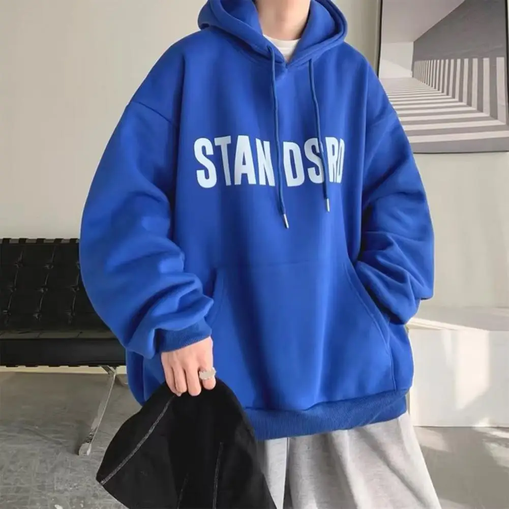 Fall Hoodie Men's Plus Size Hoodie With Letter Printing Drawstring Long Sleeve Sport Top With Big Pocket Loose Fit Fall Winter
Fall Hoodie Men's Plus Size Hoodie With Letter Printing Drawstring Long Sleeve Sport Top With Big Pocket Loose Fit Fall Winter
