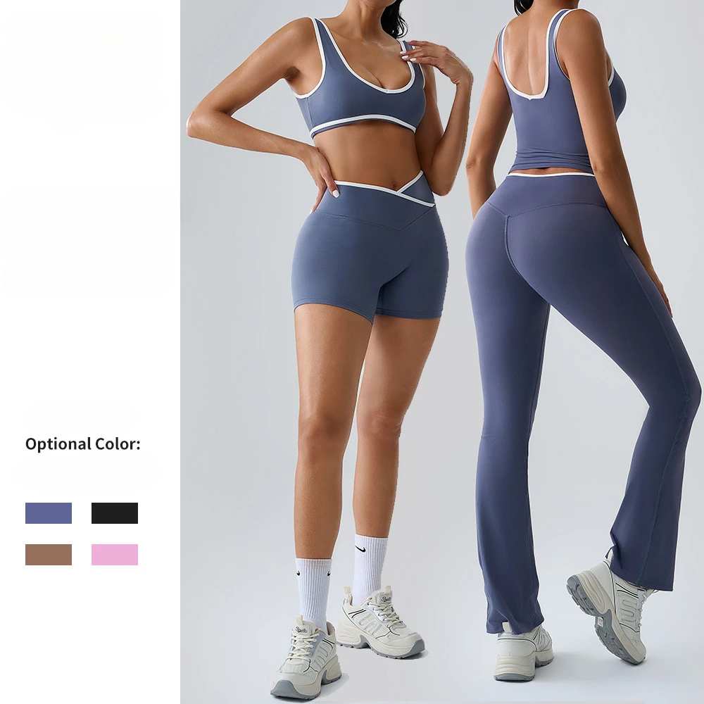 Seamless Yoga Sets Sports Fitness High Waist Hip-lifting Tight Nude Feeling Breathable Suit Workout Clothes Gym Set for Women
Seamless Yoga Sets Sports Fitness High Waist Hip-lifting Tight Nude Feeling Breathable Suit Workout Clothes Gym Set for Women