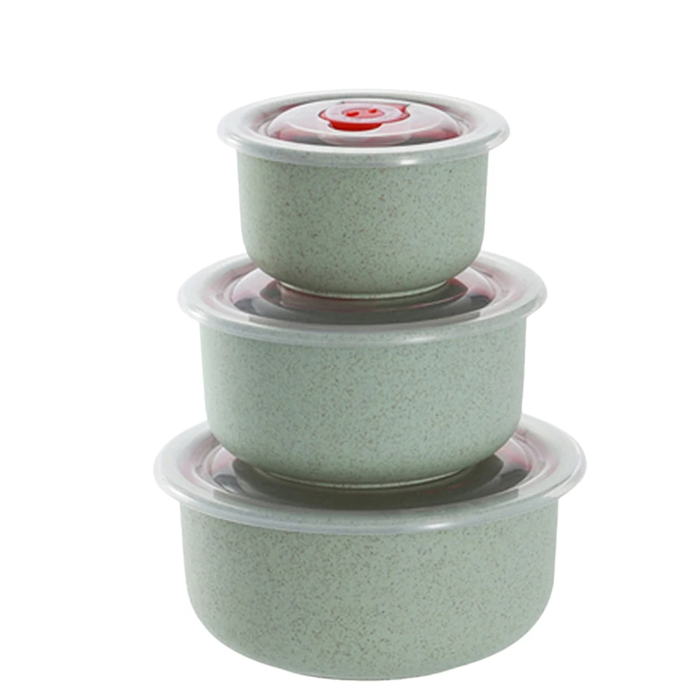 3pcs Fresh Bowls Set Reusable Food Storage Containers Lightweight Eco Friendly Microwave Safe Lids Bento
3pcs Fresh Bowls Set Reusable Food Storage Containers Lightweight Eco Friendly Microwave Safe Lids Bento