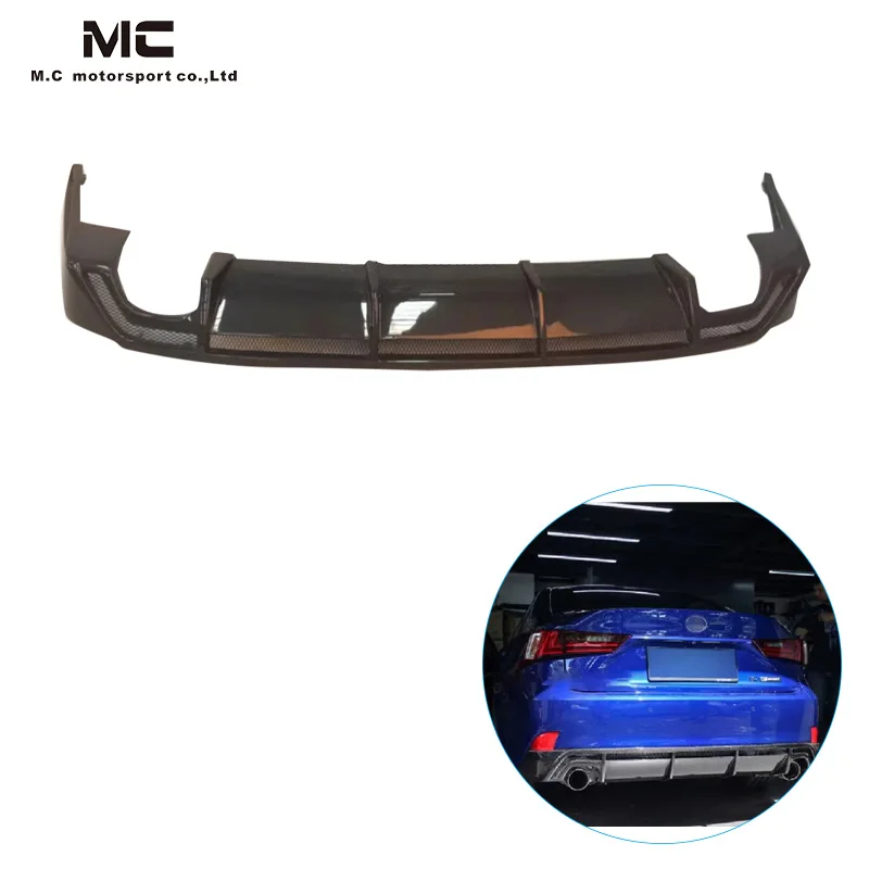 New For Lexus ISIS200tIS250 Carbon Fiber Rear Diffuser Carbon Fiber Rear Bumper
New For Lexus ISIS200tIS250 Carbon Fiber Rear Diffuser Carbon Fiber Rear Bumper