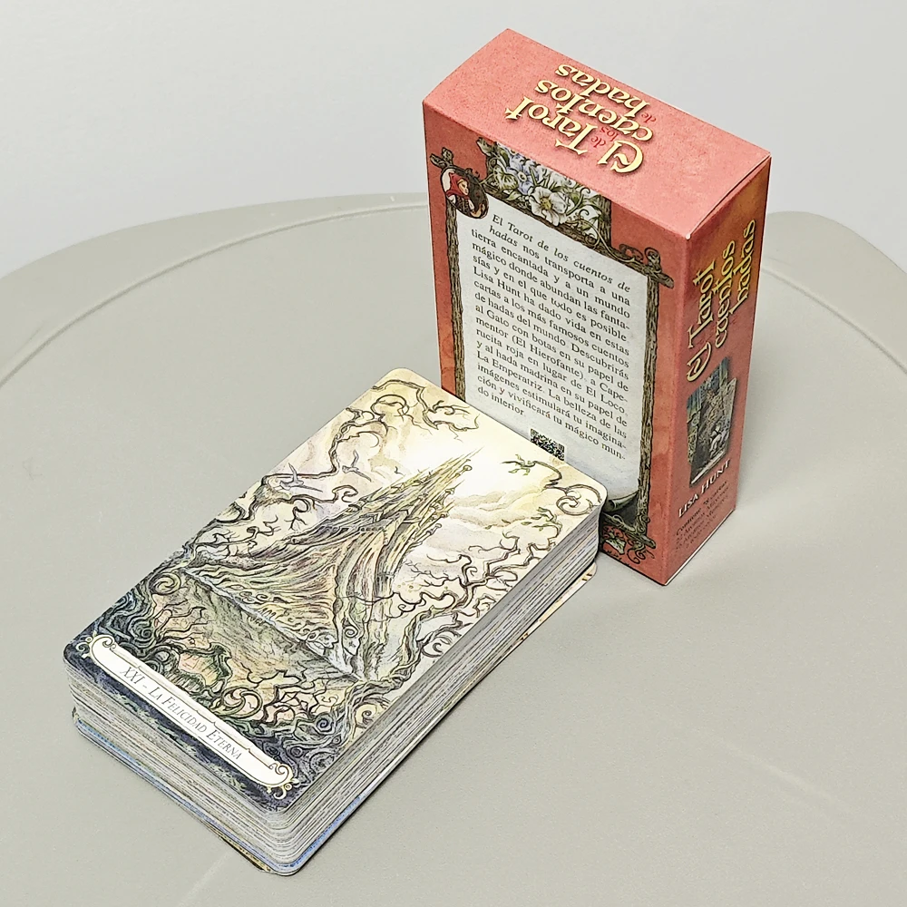 Fairy Tale Tarot Spanish Edition 78 Pcs Tarot Cards 10.3*6cm Presenting Mystical Tales From Around The World
Fairy Tale Tarot Spanish Edition 78 Pcs Tarot Cards 10.3*6cm Presenting Mystical Tales From Around The World