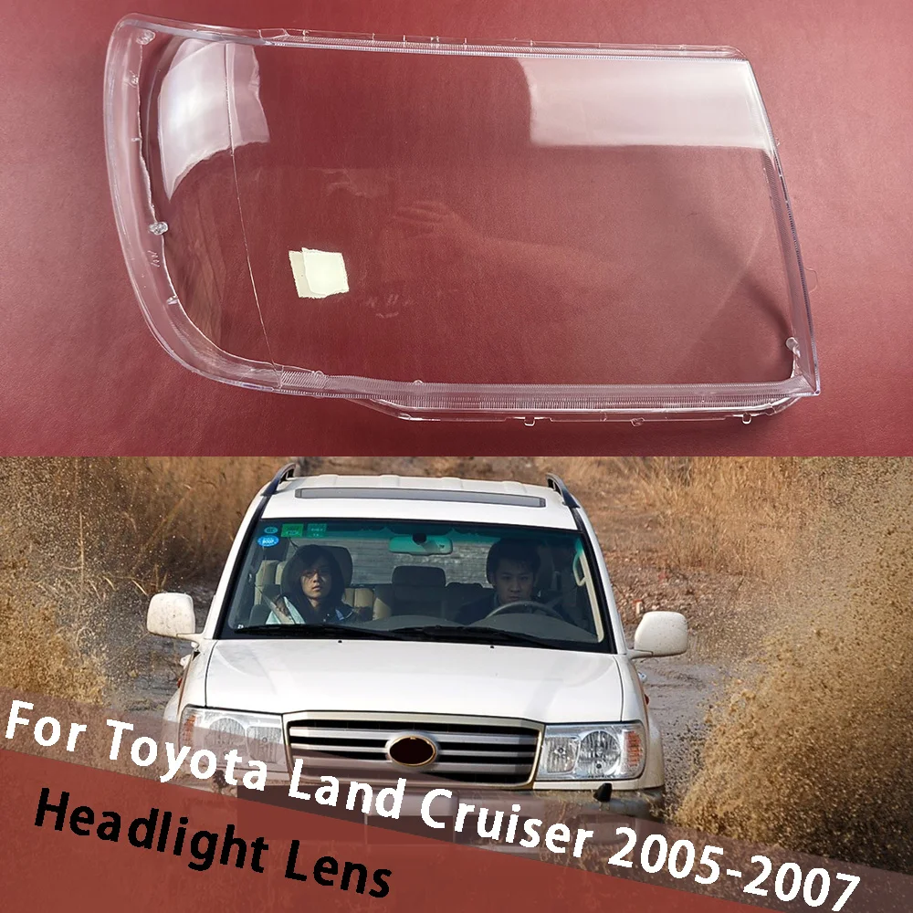 For Toyota Land Cruiser 2005 2006 2007 Headlight Cover Lamp Shade Headlamp Shell Transparent Lampshade Case Lens Plexiglass
For Toyota Land Cruiser 2005 2006 2007 Headlight Cover Lamp Shade Headlamp Shell Transparent Lampshade Case Lens Plexiglass
