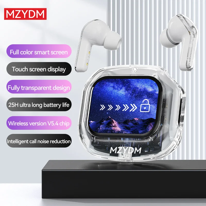 MZYDM TWS Wireless Earphones Q20 Bluetooth 5.4 Headphones Sport Gaming In Ear Earbuds Bass Touch Control Headset Built-in Mic
MZYDM TWS Wireless Earphones Q20 Bluetooth 5.4 Headphones Sport Gaming In Ear Earbuds Bass Touch Control Headset Built-in Mic