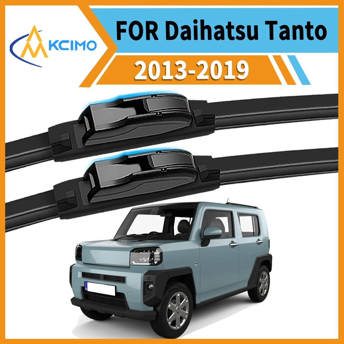 Essential Safety Pair 2 Front Wiper Blades for Daihatsu Tanto LA600 2013-2019 All-Weather Clarity Durable Easy to Install
Essential Safety Pair 2 Front Wiper Blades for Daihatsu Tanto LA600 2013-2019 All-Weather Clarity Durable Easy to Install