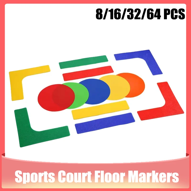 8/16/32/64PCS Court Floor Markers Football Basketball Volleyball Badminton Outdoor Training Court Lines Marker Gym Boundary Sign
8/16/32/64PCS Court Floor Markers Football Basketball Volleyball Badminton Outdoor Training Court Lines Marker Gym Boundary Sign