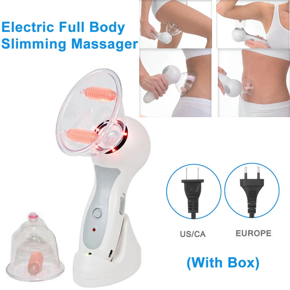 Electric Full Body Shaping Massage Machine Fat Burning Instrument Portable Vacuum Body Massage Cupping Device Fat Burning Care
Electric Full Body Shaping Massage Machine Fat Burning Instrument Portable Vacuum Body Massage Cupping Device Fat Burning Care