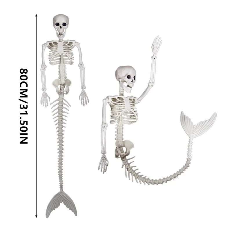 Halloween Mermaid Skeleton Haunted House Horror City Escape Scene Arrangement Props Skull Ornaments Pendant
Halloween Mermaid Skeleton Haunted House Horror City Escape Scene Arrangement Props Skull Ornaments Pendant