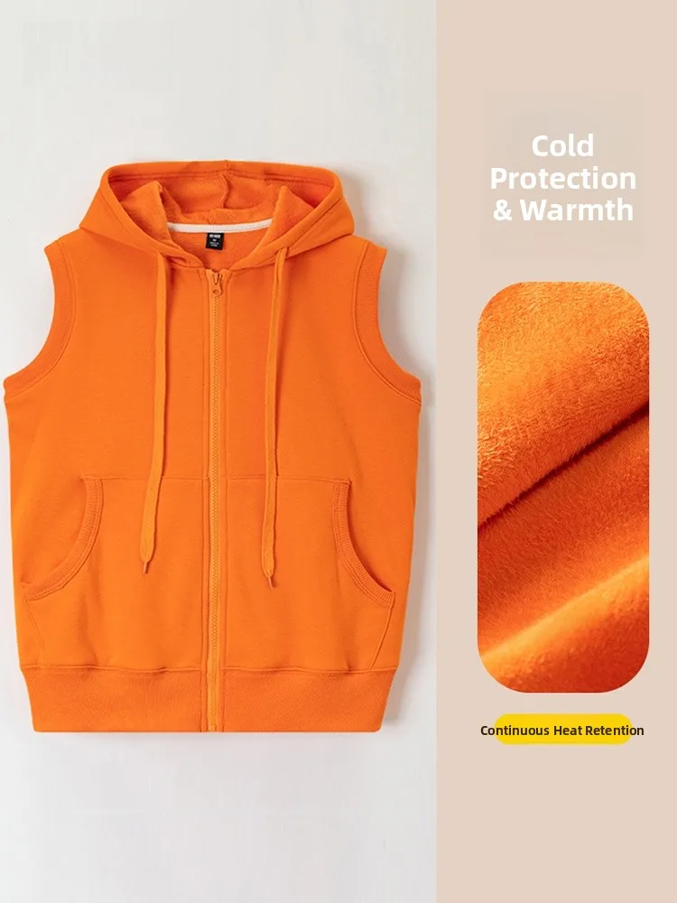 Жилет с капюшоном на подкладке Fce, женская внутренняя одежда, оранжевое теплое нижнее белье, верхняя одежда, открытый кардиган, жилет Jaet
Жилет с капюшоном на подкладке Fce, женская внутренняя одежда, оранжевое теплое нижнее белье, верхняя одежда, открытый кардиган, жилет Jaet