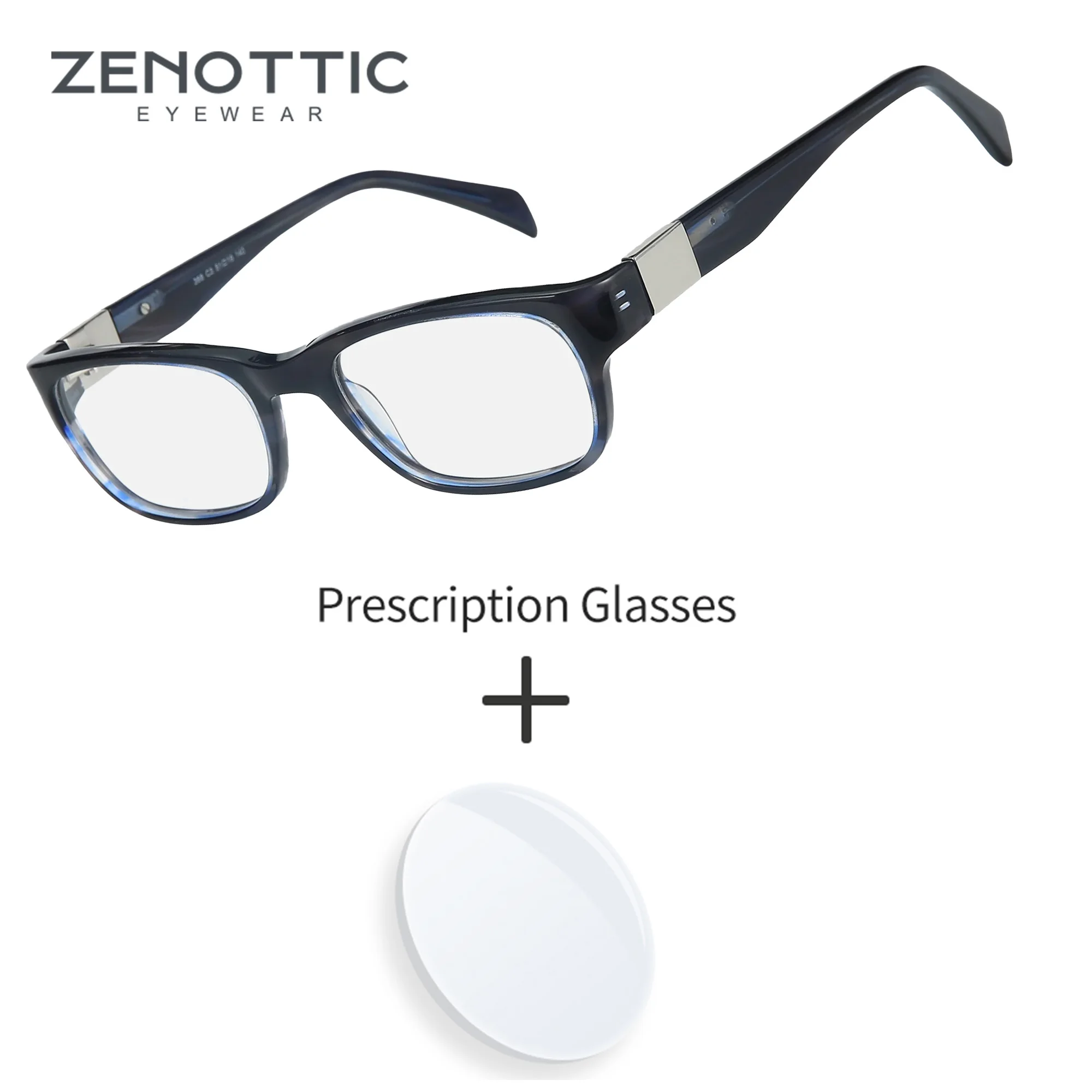 ZENOTTIC Women Rectangle Acetate Prescription Glasses Anti Reflective Coating Photochromic Progressive Premium Eyewear
ZENOTTIC Women Rectangle Acetate Prescription Glasses Anti Reflective Coating Photochromic Progressive Premium Eyewear