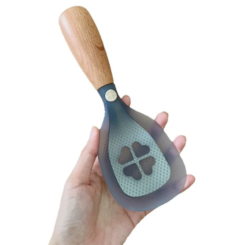 Silicone rice spoon can stand non-stick rice shovel spoon rice cooker 
Silicone rice spoon can stand non-stick rice shovel spoon rice cooker