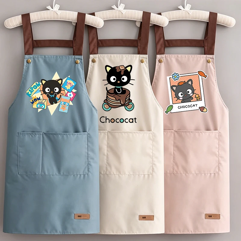 Chococat Sanrio Woman Apron Man Home Baking Restaurant Barbecue Beverage Apron Waterproof Oil Resistant Sleeveless Pinafor Gift
Chococat Sanrio Woman Apron Man Home Baking Restaurant Barbecue Beverage Apron Waterproof Oil Resistant Sleeveless Pinafor Gift