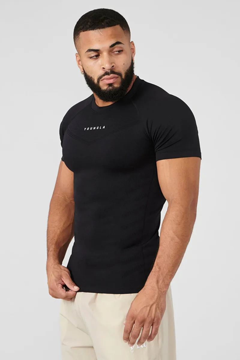 Sports Men T Shirts Fitness Training Tops Quick Drying Breathable Stretch Tights Joggers Summer Outdoor Casual Exercise Tees
Sports Men T Shirts Fitness Training Tops Quick Drying Breathable Stretch Tights Joggers Summer Outdoor Casual Exercise Tees