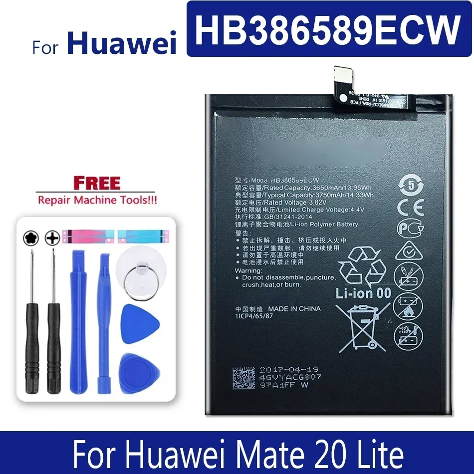 Аккумулятор мобильного телефона для Huawei Mate 20 Lite/Mate20 Lite Smartphon Batteries HB 386589 ЭКВ перезаряжаемый большой емкости
Аккумулятор мобильного телефона для Huawei Mate 20 Lite/Mate20 Lite Smartphon Batteries HB 386589 ЭКВ перезаряжаемый большой емкости