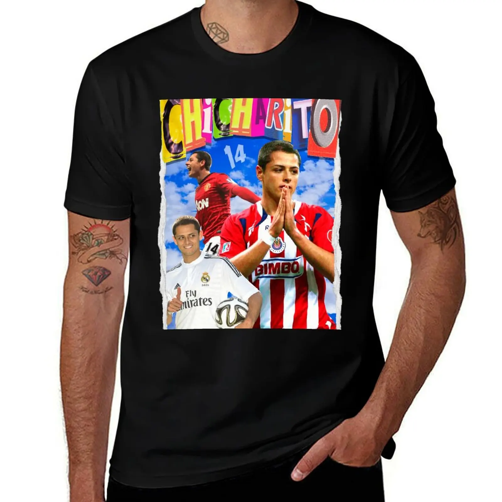 Chicharito CH14 Vintage Retro Design T-Shirt oversized Funny t-shirts aesthetic clothes mens plain t shirts
Chicharito CH14 Vintage Retro Design T-Shirt oversized Funny t-shirts aesthetic clothes mens plain t shirts