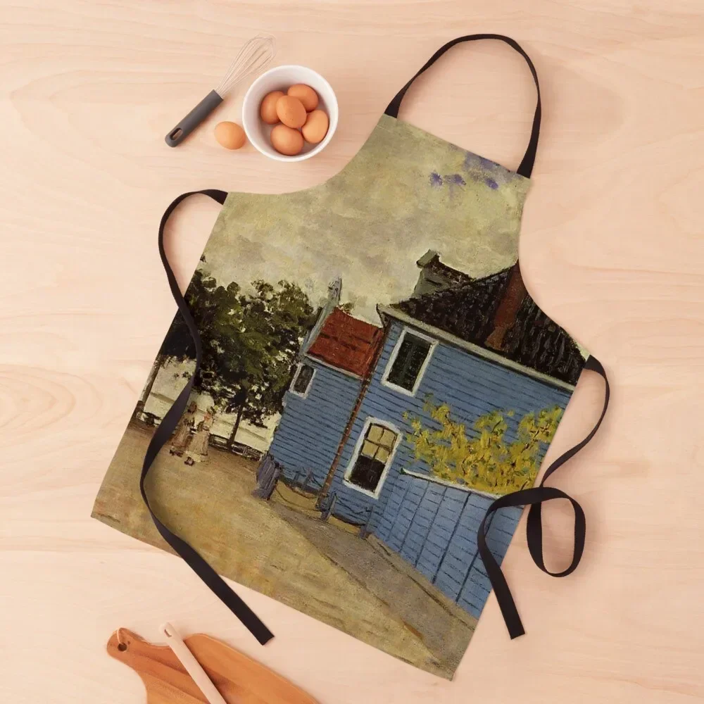 Monet - The Blue House at Zandaam, beloved painting Apron Chef Accessory Kitchen Novel Kitchen Accessories Apron
Monet - The Blue House at Zandaam, beloved painting Apron Chef Accessory Kitchen Novel Kitchen Accessories Apron