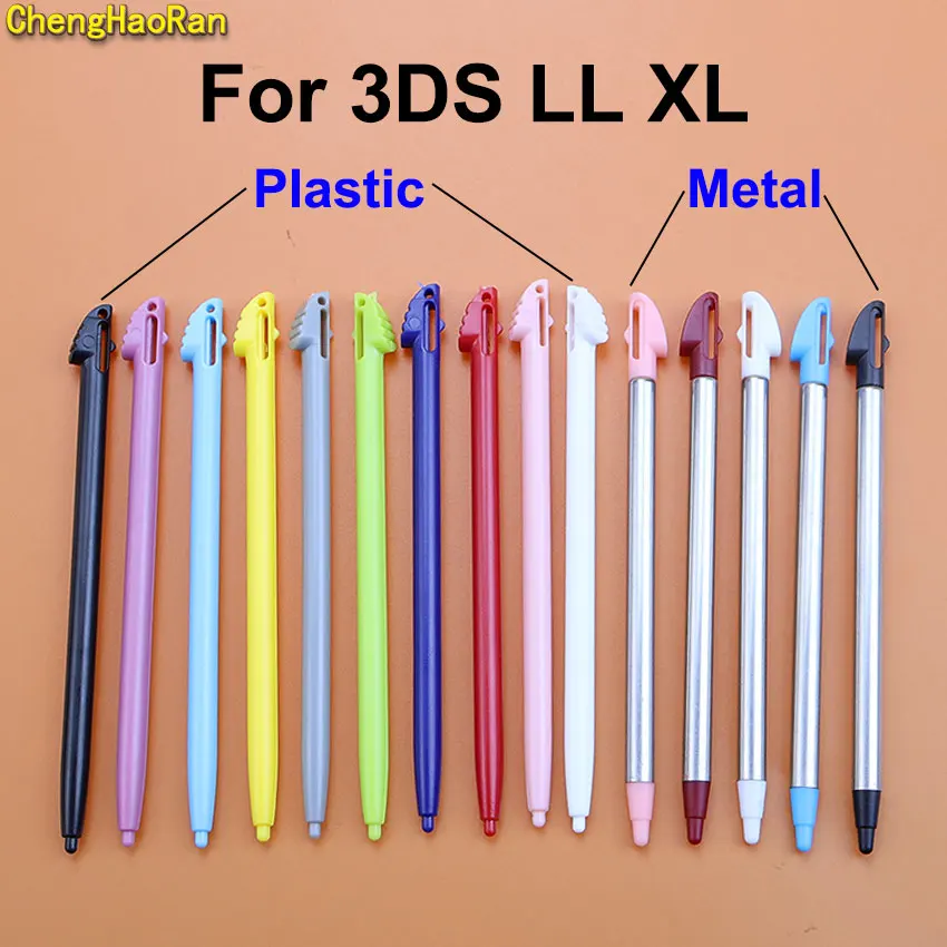 ChengHaoRan 1pcs Multi-Color Metal Telescopic Stylus Plastic Stylus Touch Screen Pen For 3DS LL XL Portable Pencil Touchpen
ChengHaoRan 1pcs Multi-Color Metal Telescopic Stylus Plastic Stylus Touch Screen Pen For 3DS LL XL Portable Pencil Touchpen