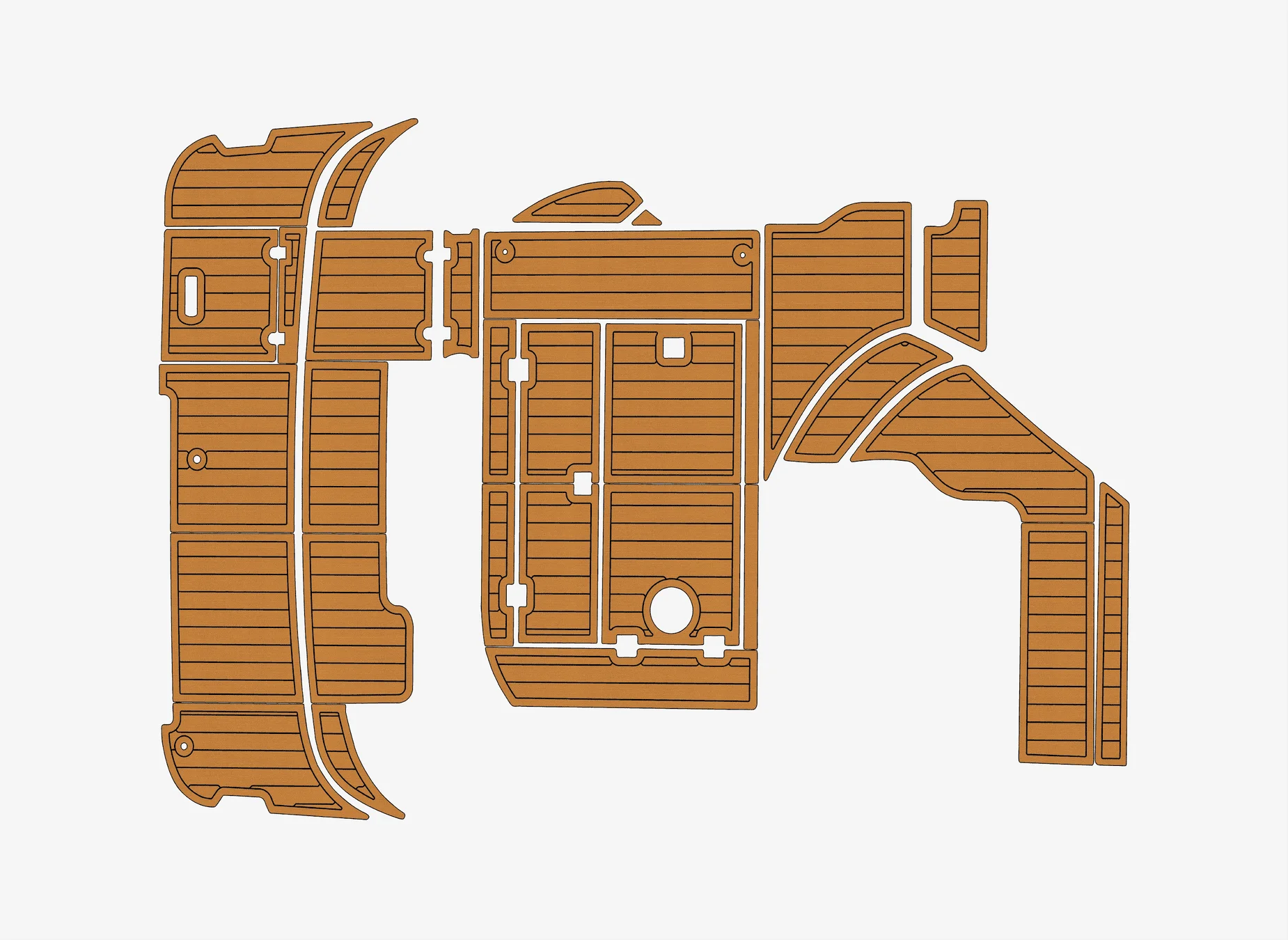 Нескользящий коврик из морского искусственного тикового EVA -2005 Cruisers 280 CXI, самоклеящаяся подкладка для палубы лодки 1/4 дюйма (6 мм) для кабины и палубы
Нескользящий коврик из морского искусственного тикового EVA -2005 Cruisers 280 CXI, самоклеящаяся подкладка для палубы лодки 1/4 дюйма (6 мм) для кабины и палубы