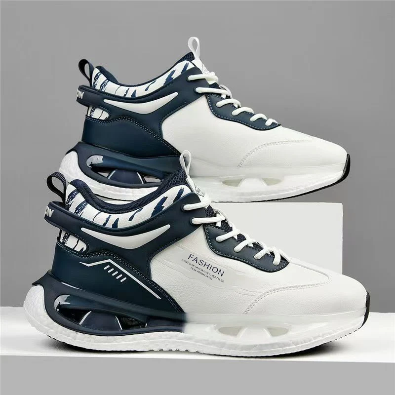 Men's Spring 2026 Basketball Shoes Shock Absorption Air Cushion Thick Bottom High Top Sports Sneakers Trendy Men's Footwear
Men's Spring 2026 Basketball Shoes Shock Absorption Air Cushion Thick Bottom High Top Sports Sneakers Trendy Men's Footwear