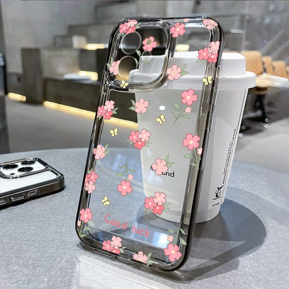 Luxury Flowers Phone Case For iPhone 11 Case 16 13 15 12 14 Pro Max Funda 15 Plus Soft TPU Shockproof Transparent Bumper Cover
Luxury Flowers Phone Case For iPhone 11 Case 16 13 15 12 14 Pro Max Funda 15 Plus Soft TPU Shockproof Transparent Bumper Cover