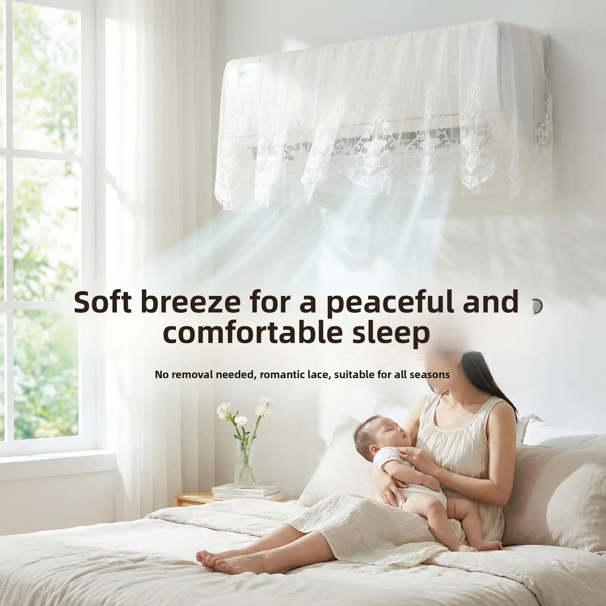 Universal Hanging Dust Cover for Air Conditioner Windproof Curtain Bedroom Postpartum Home Use Polyester Fiber Protection Cover
Universal Hanging Dust Cover for Air Conditioner Windproof Curtain Bedroom Postpartum Home Use Polyester Fiber Protection Cover