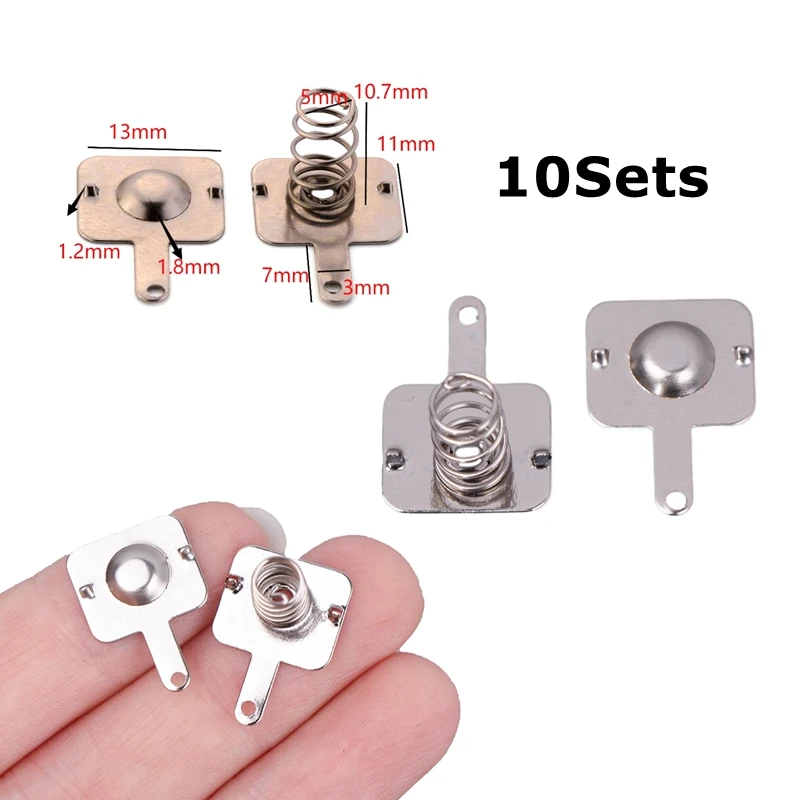10Sets DIY Accessories 18650 Battery Sheet Spring Contact Sheet Battery Box Positive And Negative Single Bipolar
10Sets DIY Accessories 18650 Battery Sheet Spring Contact Sheet Battery Box Positive And Negative Single Bipolar