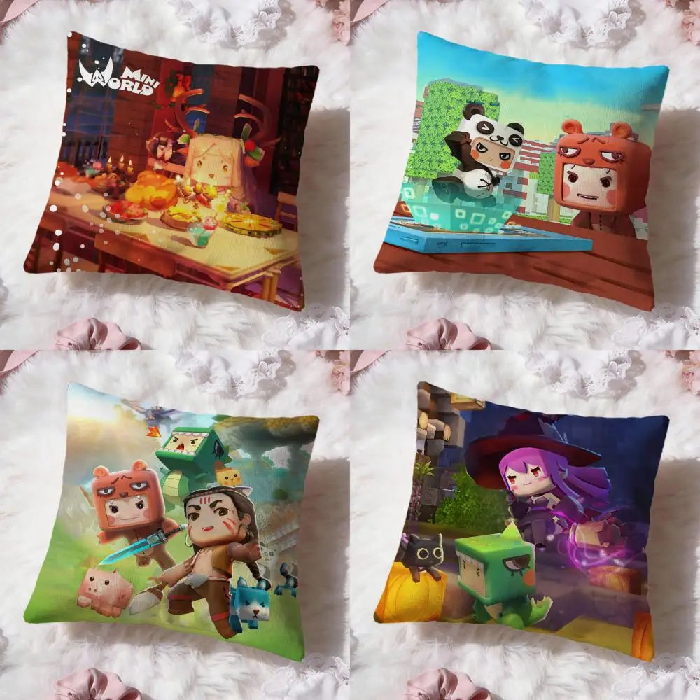 Чехол для подушки M-Mini W-WorldS, комфортная двусторонняя подушка премиум-класса - дизайн «два в одном» для любого интерьера комнаты и автомобиля
Чехол для подушки M-Mini W-WorldS, комфортная двусторонняя подушка премиум-класса - дизайн «два в одном» для любого интерьера комнаты и автомобиля