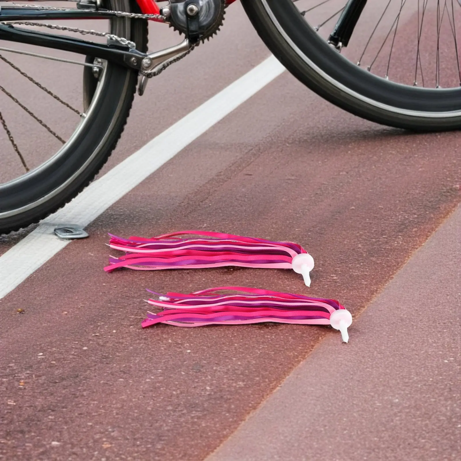 24Pcs Bike Streamers Colorful Handlebar Tassels Lightweight Fade Resistant Bike Ribbons for Scooter Cycling
24Pcs Bike Streamers Colorful Handlebar Tassels Lightweight Fade Resistant Bike Ribbons for Scooter Cycling