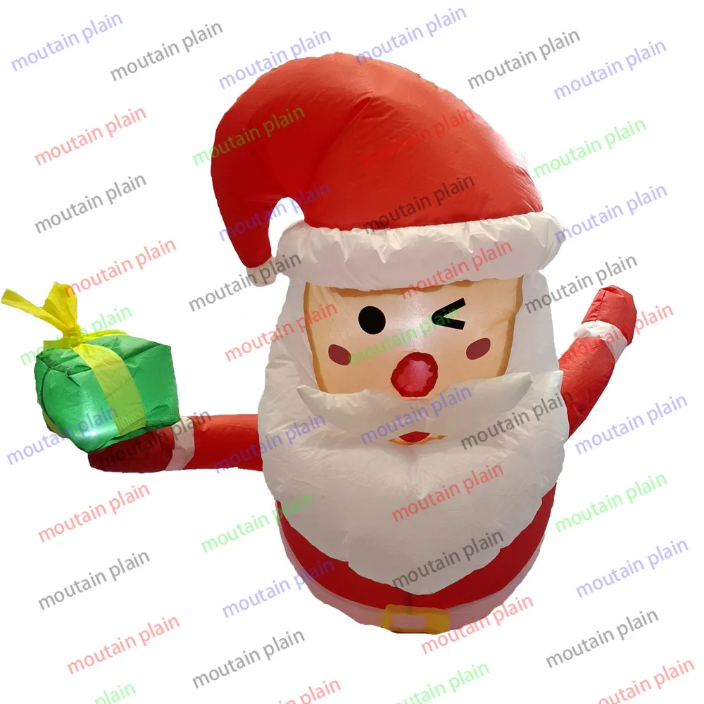 New Christmas Decorations Christmas Party Supplies Cartoon LED Glowing Inflatable Santa Air Model
New Christmas Decorations Christmas Party Supplies Cartoon LED Glowing Inflatable Santa Air Model