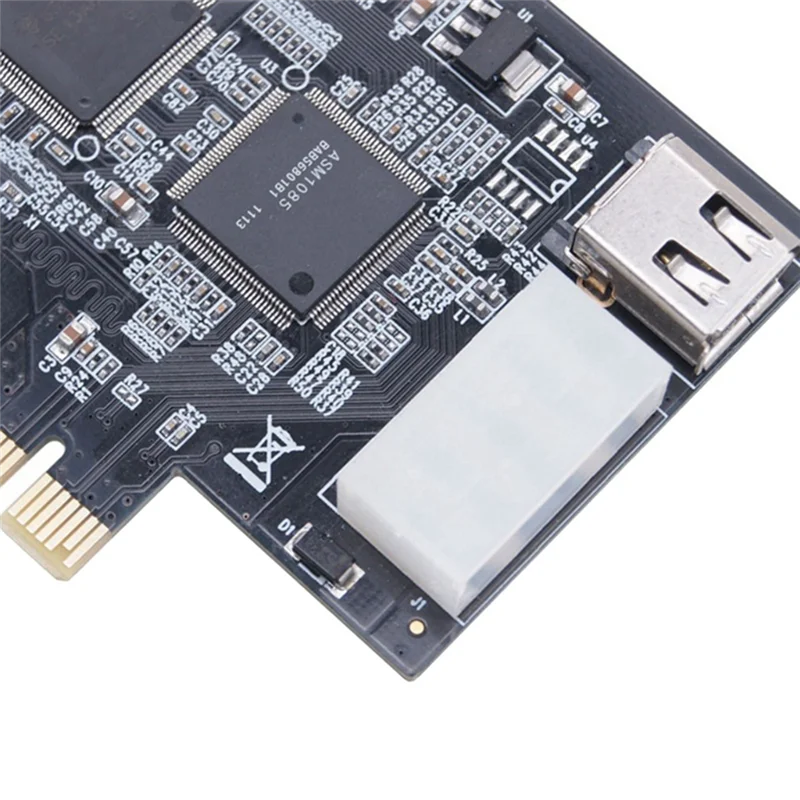 PCI-E 1X IEEE 1394A 4-портовый (3+1) Адаптер для карты Firewire 1394 A Pcie Черная карта Firewire + 6-контактный на 4-контактный кабель IEEE 1394
PCI-E 1X IEEE 1394A 4-портовый (3+1) Адаптер для карты Firewire 1394 A Pcie Черная карта Firewire + 6-контактный на 4-контактный кабель IEEE 1394